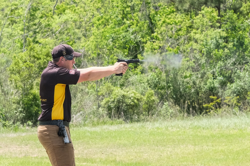 Fort Benning Soldier Claims Two Division Wins at Action Pistol Competitions