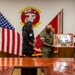 Lt. Gen. Jurney Presents a Commemorative Plaque to Brig. Gen. Henderson