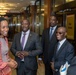 Deputy Assistant Secretary of Defense for African Affairs Chidi Blyden meets with Zambian Foreign Minister Stanley Kasongo Kakubo