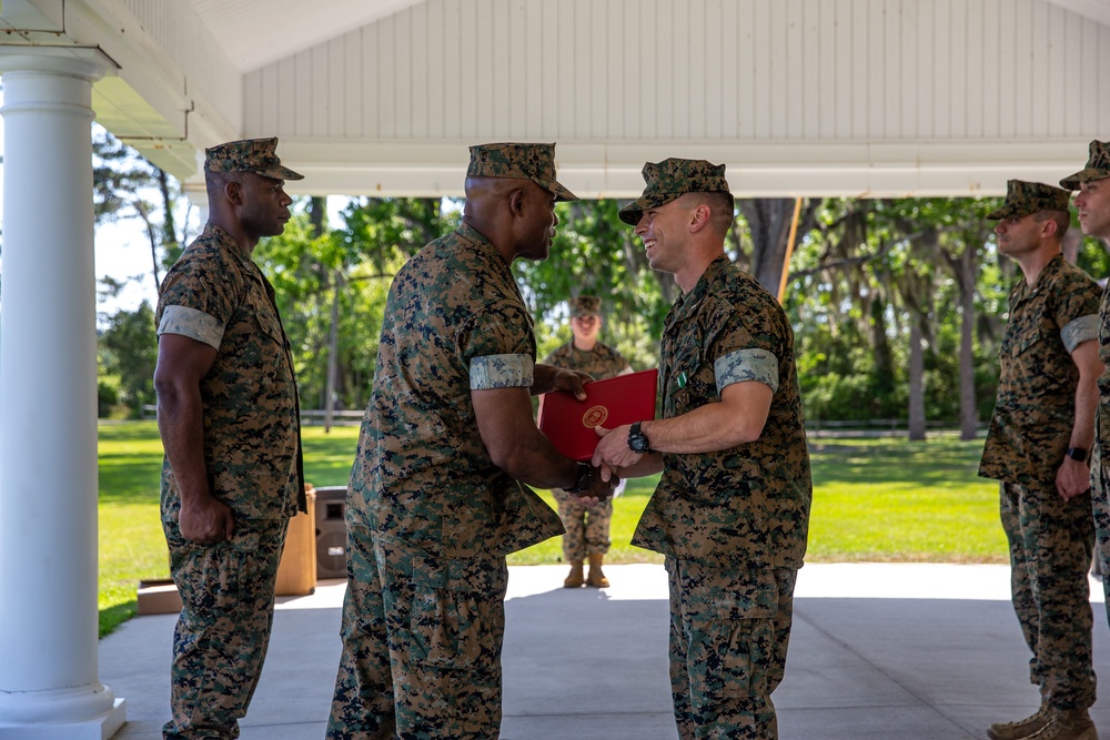 2d MEB Plaque Ceremony