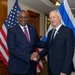 Secretary of Defense Lloyd J. Austin III holds a meeting with Israeli Defense Minister Benjamin Gantz at the Pentagon, Washington, D.C.
