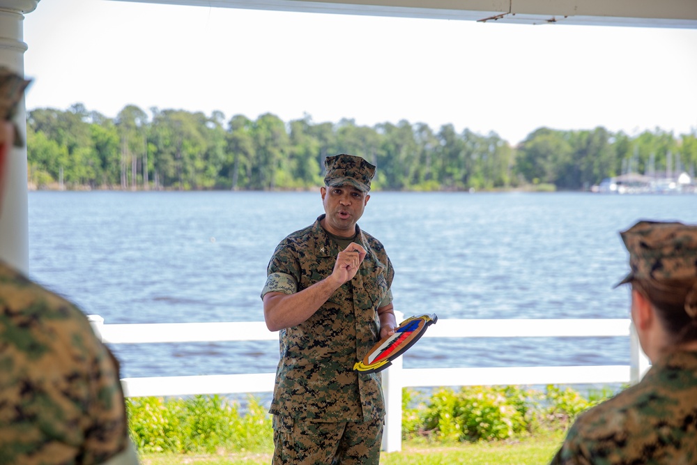 2d MEB Plaque Ceremony