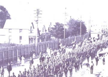 Third Nebraska on parade