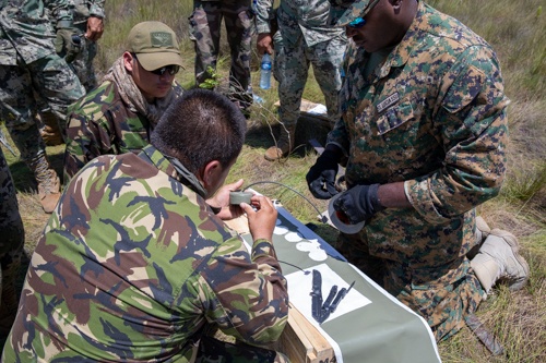Tradewinds 2022 Explosive Ordinance Disposal Training