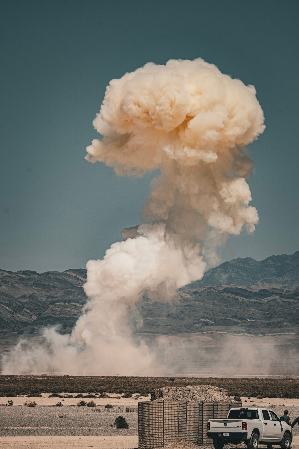 Joint service EOD techs join forces to destroy 12,000-pound missile cache
