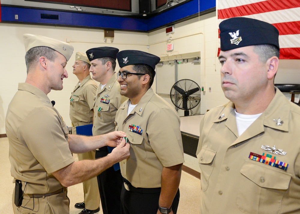 NRC Shreveport Sailors Receive Medals for Saving Shipmate’s Life