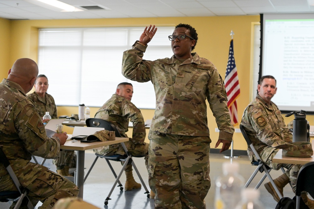 156th Wing additional duty first sergeants symposium