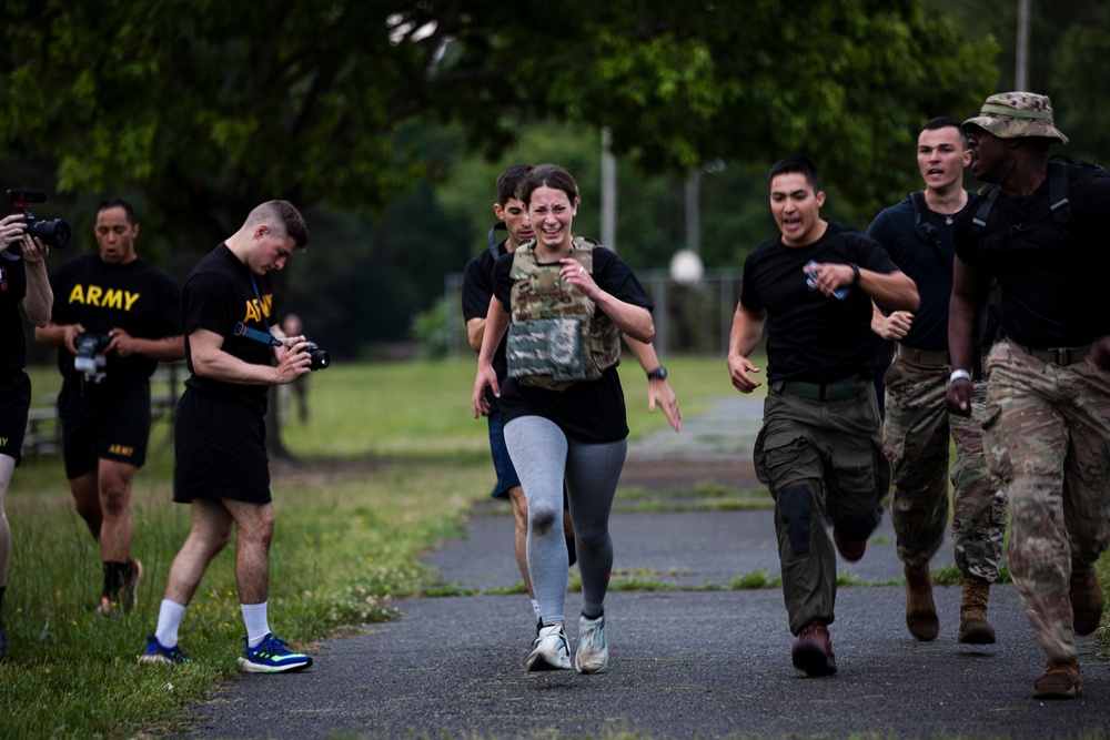 &quot;The Hildy&quot; Fitness Challenge, Day 1 at the 2022 Spc. Hilda I. Clayton Best Combat Camera Competition