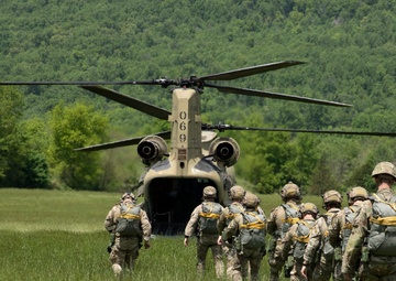 Airborne Operations at Fort Indiantown Gap day 2