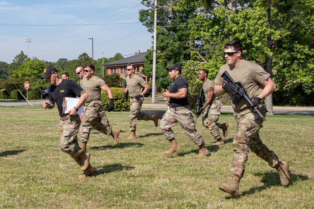 NCOA-E ALC Students Take On Commandant's Challenge!