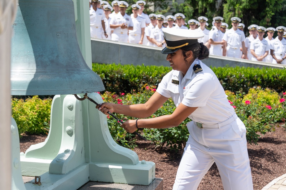 U.S. Naval Academy Semi-Annual Bell-Ringing Ceremony