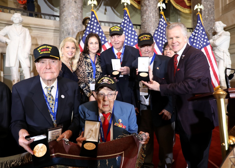 Congressional Gold Medal Ceremony Honoring Merchant Mariners of World War II