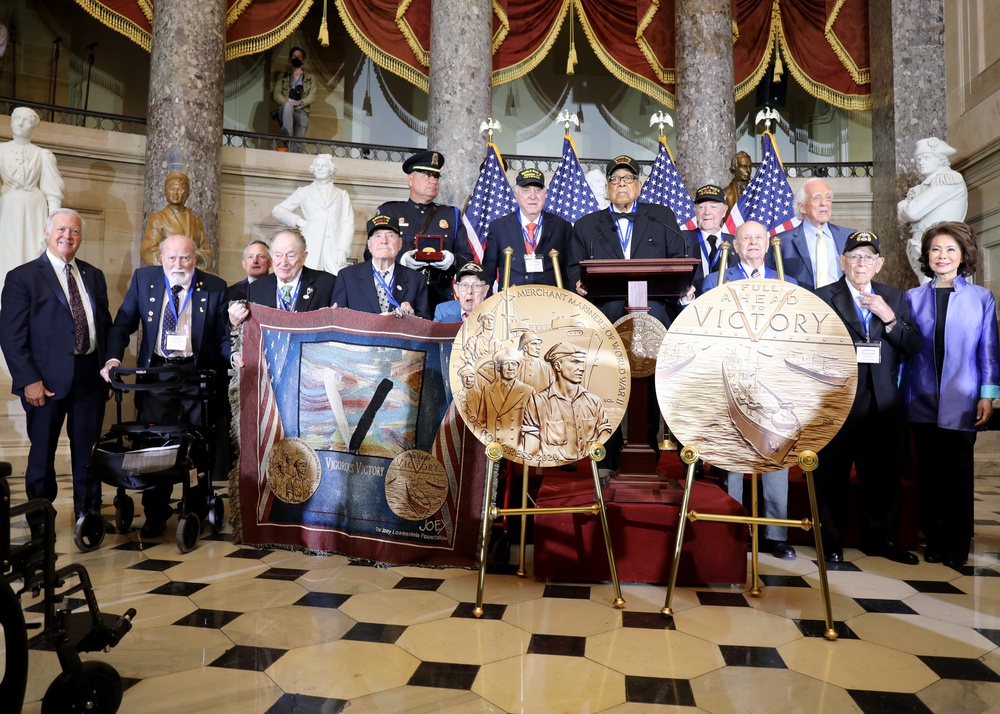 Congressional Gold Medal Ceremony Honoring Merchant Mariners of World War II