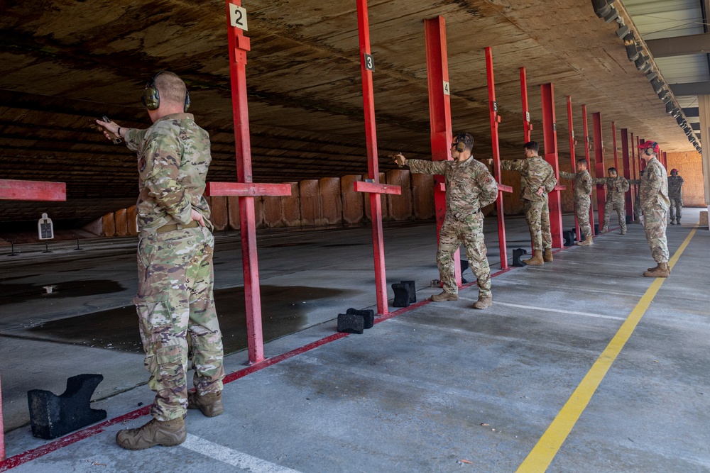 23rd SFS hosts pistol contest in celebration of National Police Week