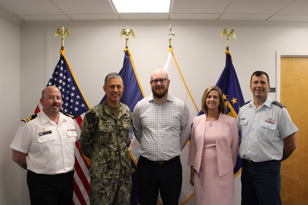 Canadian Delegation Visits Naval Oceanography