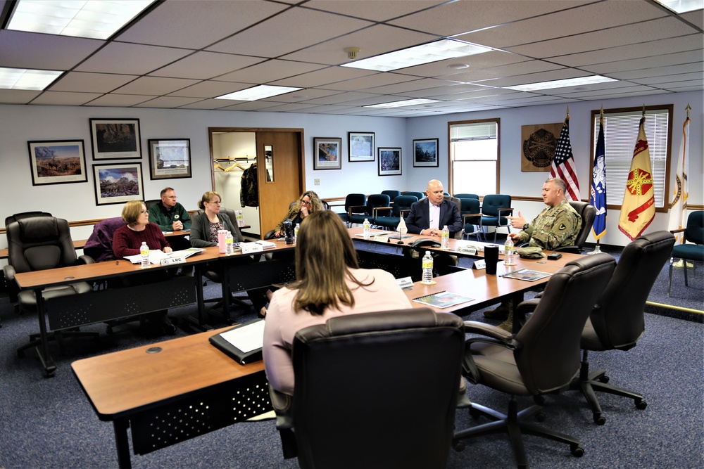 Army Reserve leader visits Fort McCoy; learns more about installation, workforce