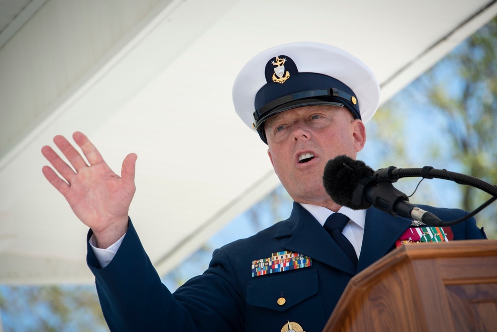 Coast Guard Holds Change of Watch Ceremony for Master Chief Petty Officer of the Coast Guard