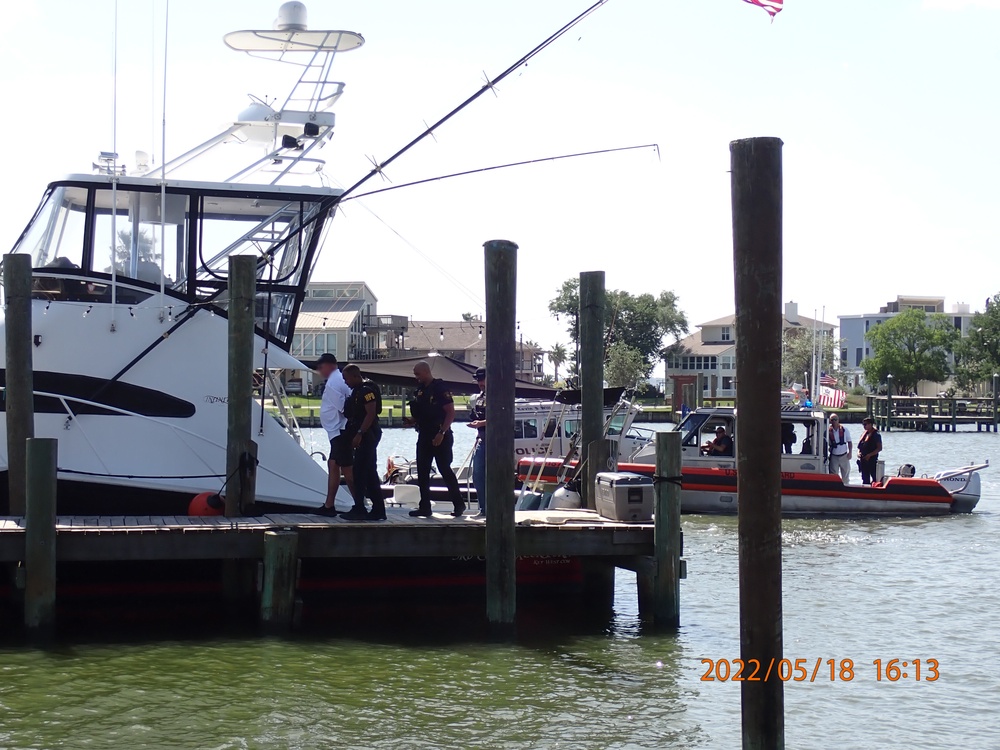 Coast Guard, partner agencies terminate illegal charter near Houston