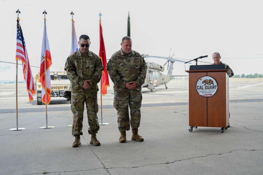 From stripes to stars: California National Guard gains its newest general during ceremony at Mather Field