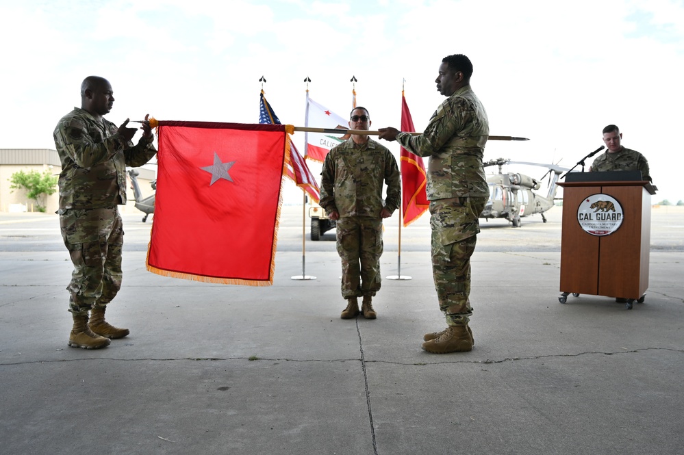 From stripes to stars: California National Guard gains its newest general during ceremony at Mather Field