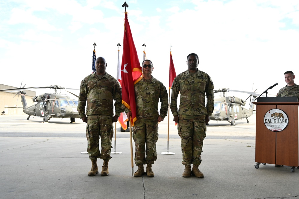 From stripes to stars: California National Guard gains its newest general during ceremony at Mather Field