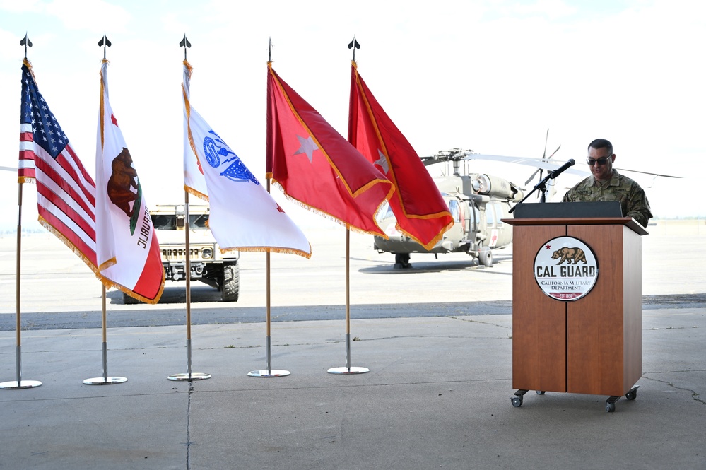 From stripes to stars: California National Guard gains its newest general during ceremony at Mather Field