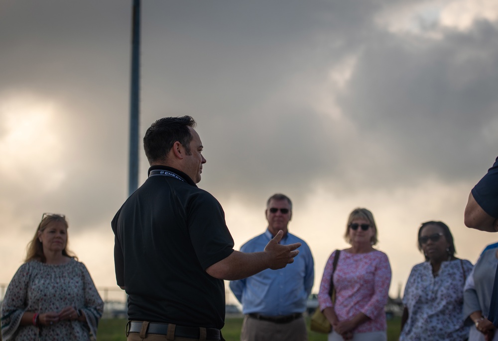 Checkered Flag 22-2 Honorary Commanders Tour