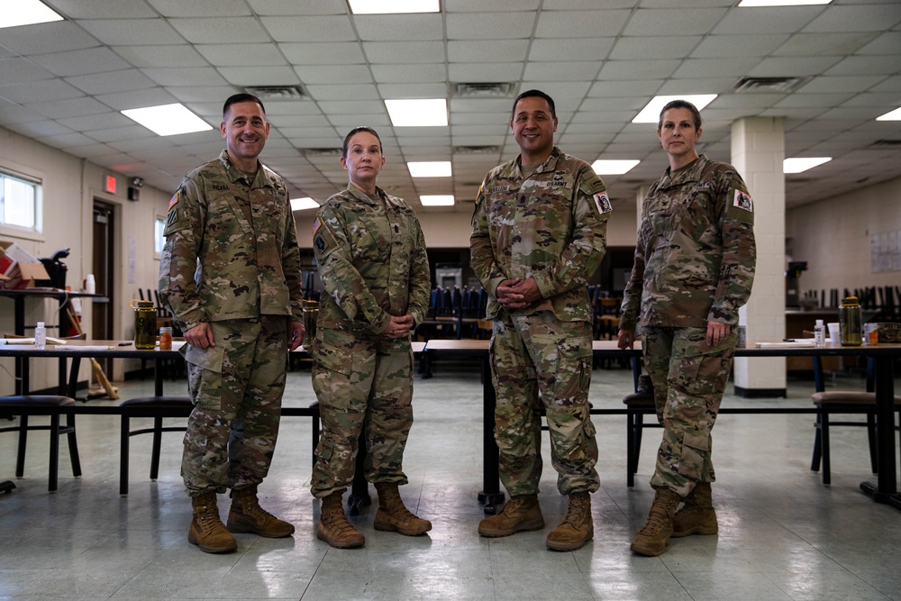 Capabilities Brief During Day 1 at the 2022 Spc. Hilda I. Clayton Best Combat Camera Competition