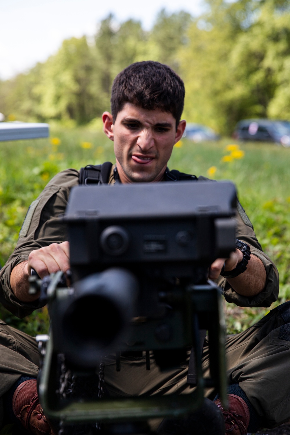 Soldier Skills Lane During Day 1 at the 2022 Spc. Hilda I. Clayton Best Combat Camera Competition