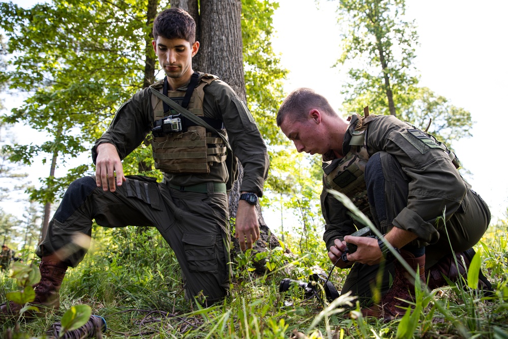 Soldier Skills Lane During Day 1 at the 2022 Spc. Hilda I. Clayton Best Combat Camera Competition