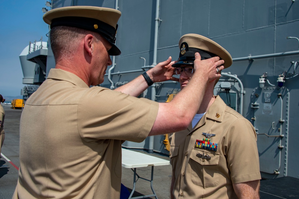 USS Essex SCPO/MCPO Pinning Ceremony