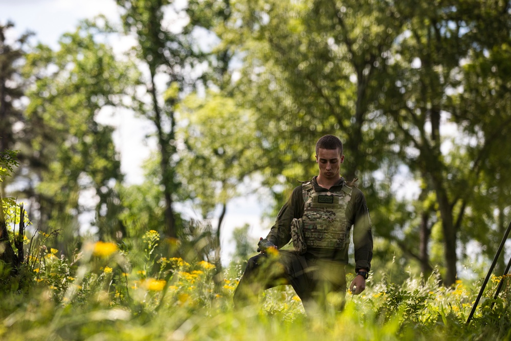 Soldier Skills Lane During Day 1 at the 2022 Spc. Hilda I. Clayton Best Combat Camera Competition