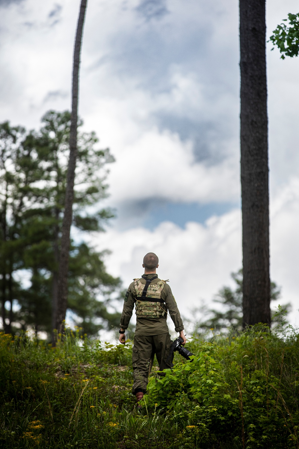 Soldier Skills Lane During Day 1 at the 2022 Spc. Hilda I. Clayton Best Combat Camera Competition
