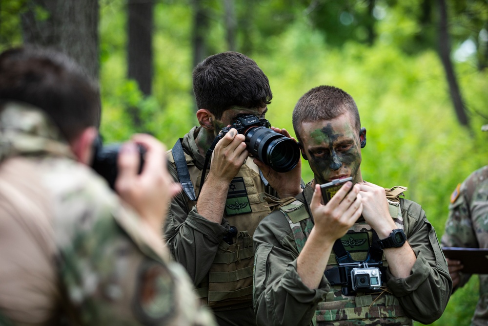 Soldier Skills Lane During Day 1 at the 2022 Spc. Hilda I. Clayton Best Combat Camera Competition