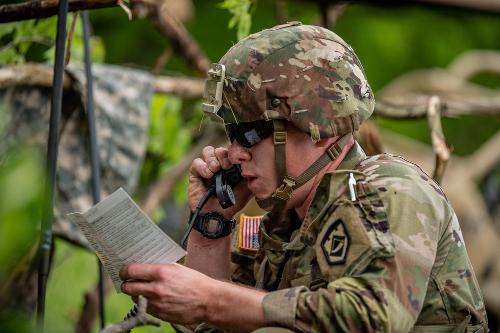 Soldiers compete in the National Guard Bureau Region 2 Best Warrior Competition