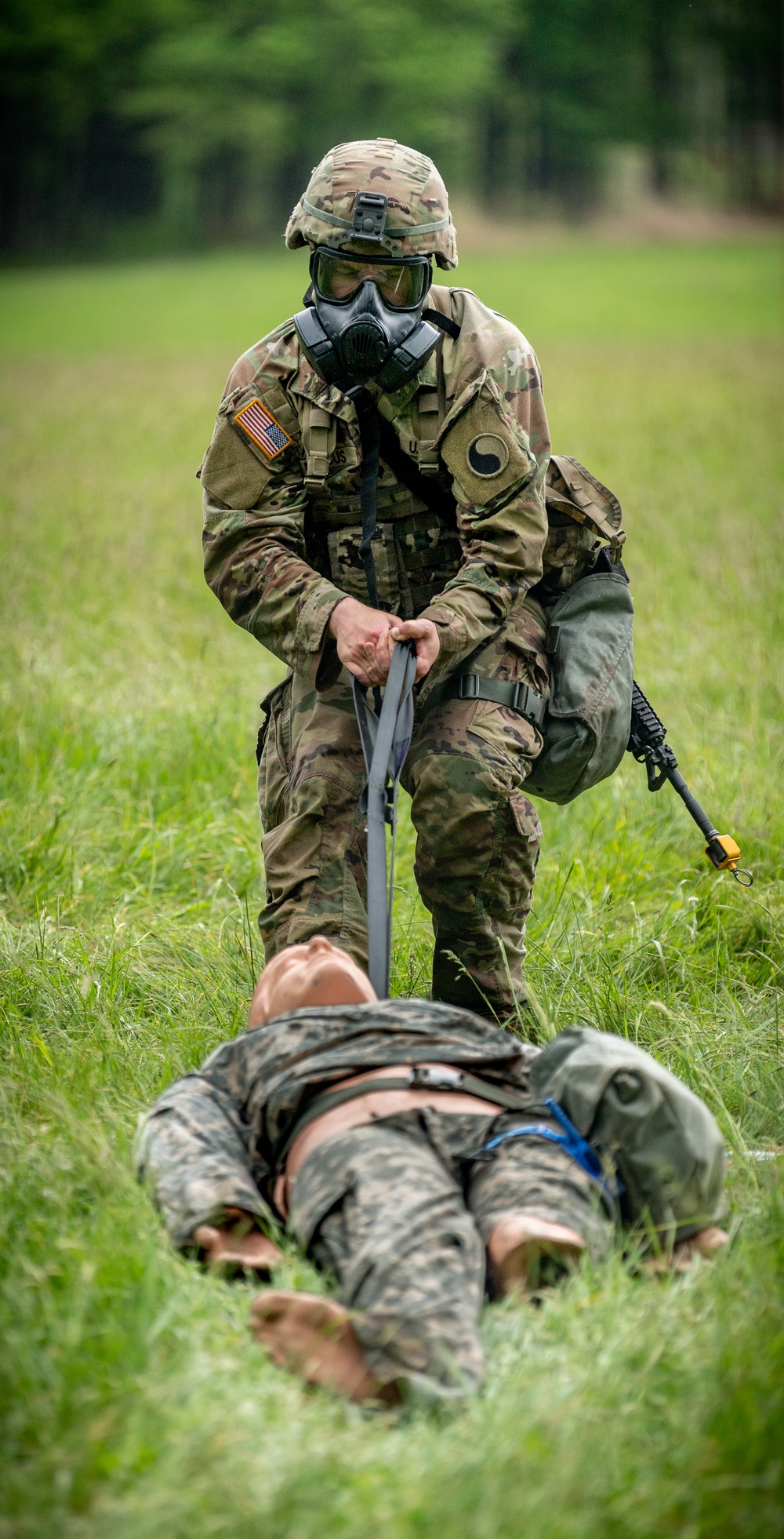 Soldiers compete in the National Guard Bureau Region 2 Best Warrior Competition