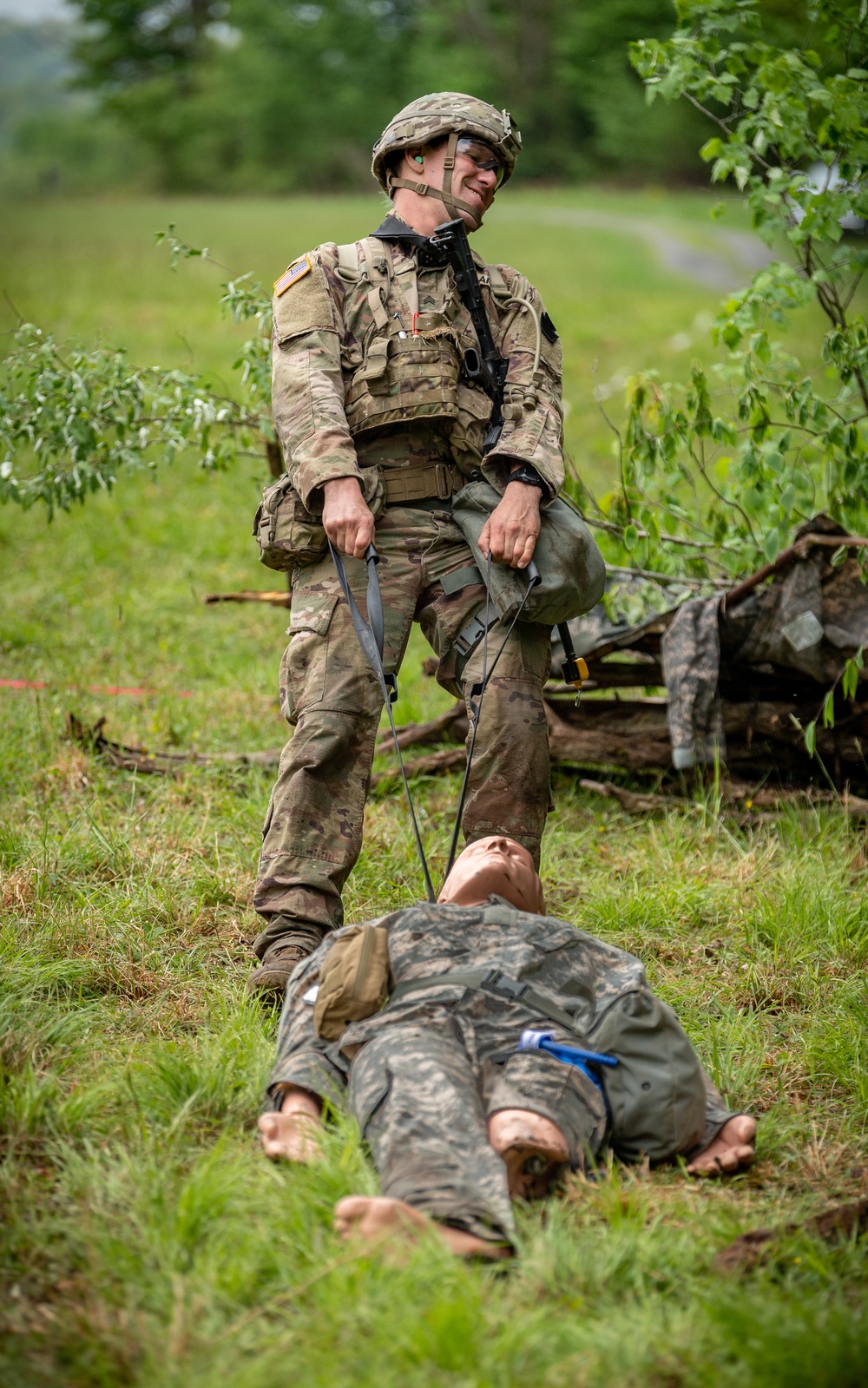 Soldiers compete in the National Guard Bureau Region 2 Best Warrior Competition