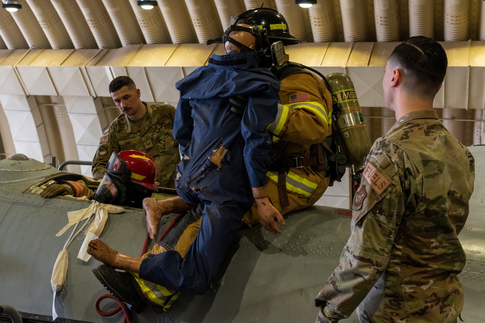 Practice how you play: 51st MXS annual confined space fuels training event