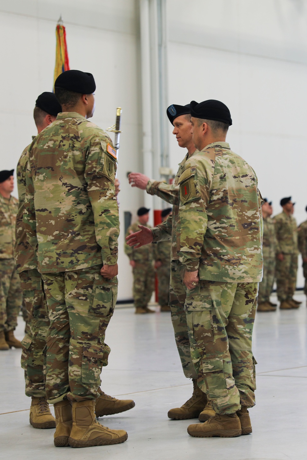 1st Combat Aviation Brigade Command CWO change of responsibility