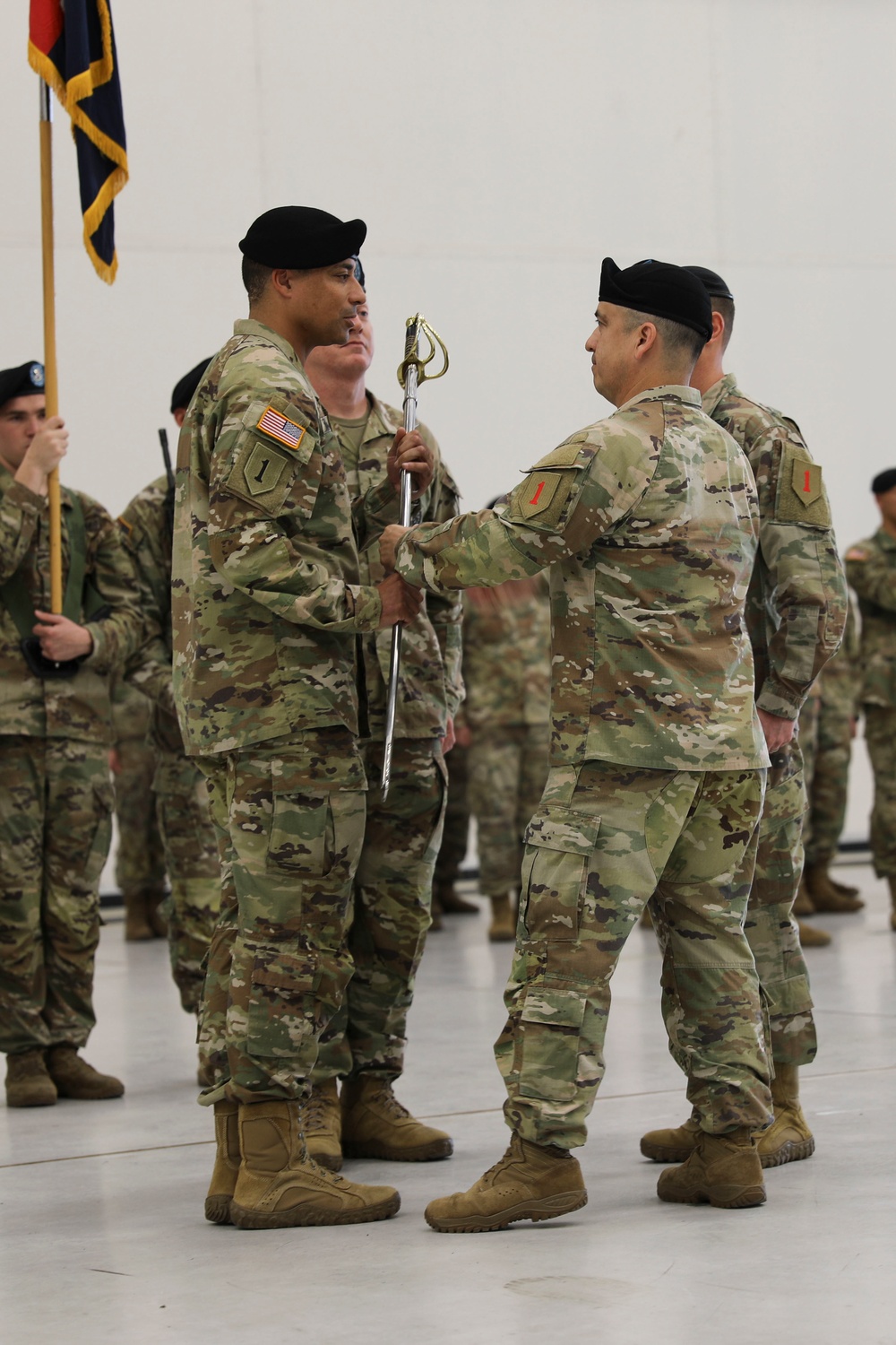 1st Combat Aviation Brigade Command CWO change of responsibility