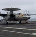 An E-2C Hawkeye Makes An Arrested Gear Landing