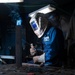 Sailor Practices Welding