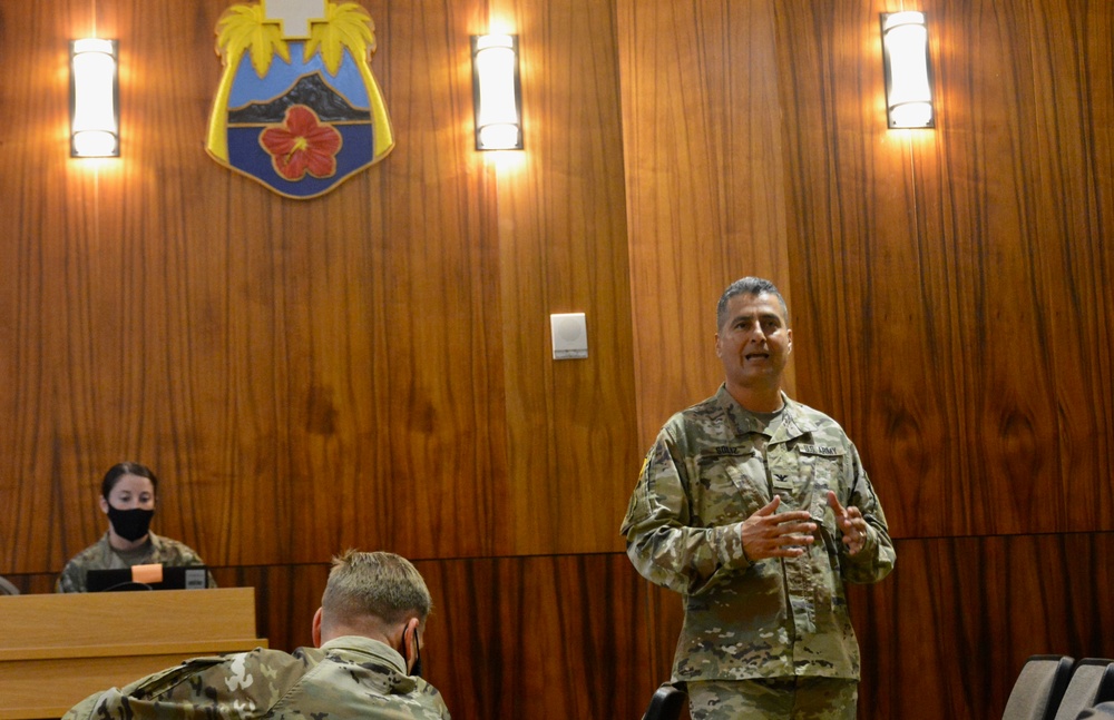 Tripler Commander Hosts Town Hall, May 2022