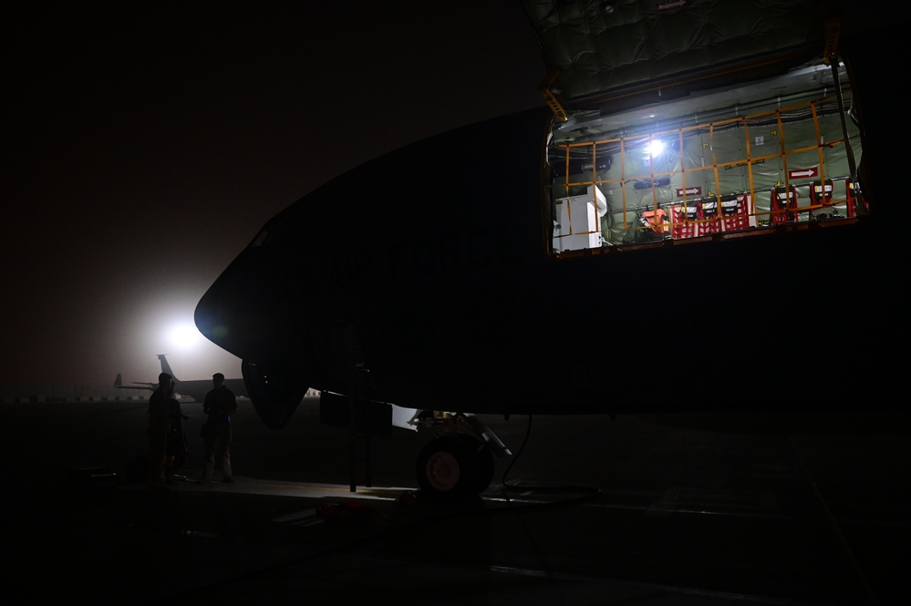 KC-135 AR F15s