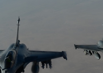 KC-135 AR French Rafale