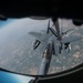 U.S. Air Force KC-135 refuels F-15s