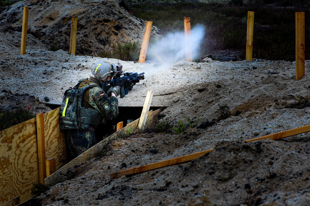 1-8IN Conduct a Live-fire exercise with German partners
