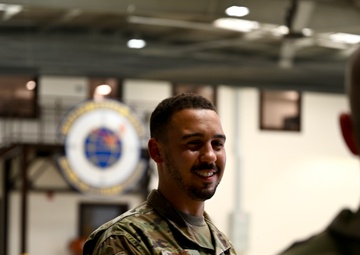 521st AMOW Command Chief visits 728 AMS