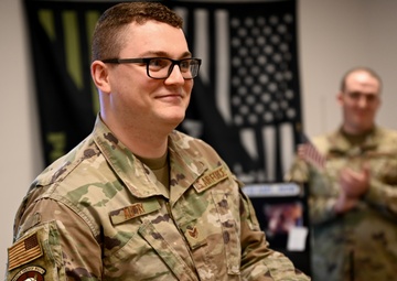 521st AMOW Command Chief visits 728 AMS