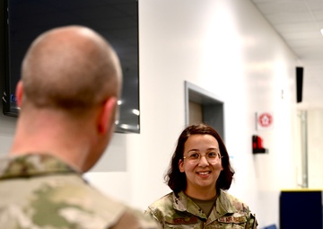 521st AMOW Command Chief visits 728 AMS